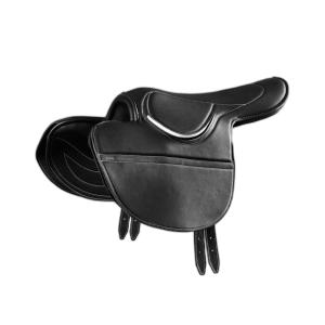 8521175blk-selle-pour-cheval-avec-demi-arcon-en-cuir-premier-equine-racing-black-tu