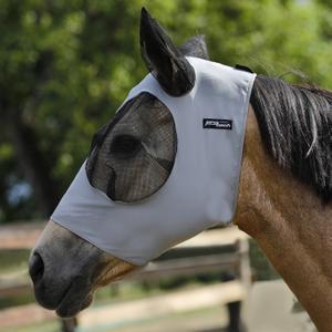 ag00194-grey-bonnet-anti-mouches-pour-cheval-en-lycra-extensible-pro-tech-grey
