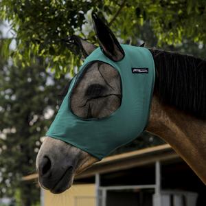 ag00194-teal-bonnet-anti-mouches-pour-cheval-en-lycra-extensible-pro-tech-teal