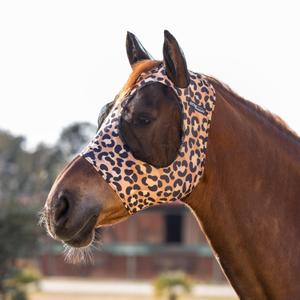 phs06000-leopard-bonnet-anti-mouches-pour-cheval-en-lycra-avec-filet-cache-oreilles-pro-tech-leopard