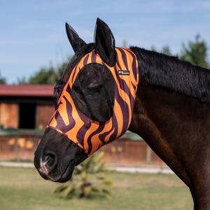 phs06000-tiger-bonnet-anti-mouches-pour-cheval-en-lycra-avec-filet-cache-oreilles-pro-tech-tiger