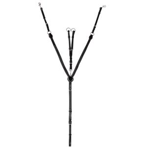 2036-zw-collier-de-chasse-luxe-avec-surpiqures-decoratives-qhp-noir