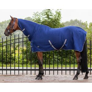 6019-bl-couverture-polaire-avec-couvre-cou-et-sangles-q-essentials-basic-bleu