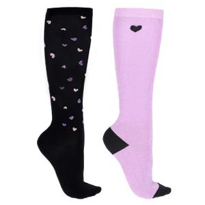 7347-zwvi-chaussettes-equitation-qhp-lize-x2-noir-violet-35-38