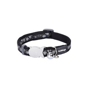 f5569-cc-dm-bb-12-collier-pour-chat-reglable-red-dingo-noir-diamants-12-mm-x-20-32-cm