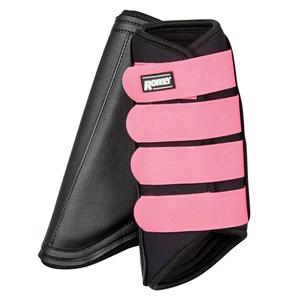 187124-guetres-pour-cheval-roma-brushing-boots-black-pink
