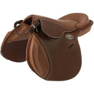 9201101-selle-pour-poney-guy-cantin-evolution-jumping-havane