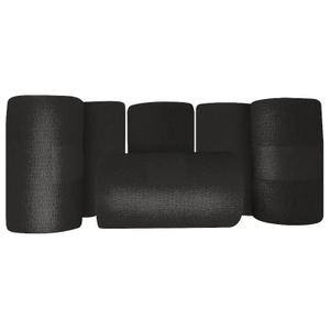 106710102-bande-cohesives-de-contention-septicare-x18-noir-10-cm-x-2-5-m