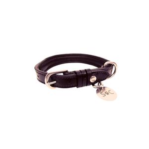 p18b45-collier-pour-chien-silver-crown-jo-noir-45-cm