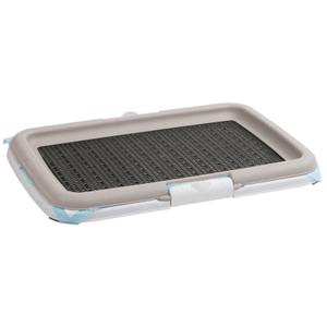 81990-toilettes-pour-chiots-stefanplast-training-set-puppy-gris-blanc-60x40x4-cm