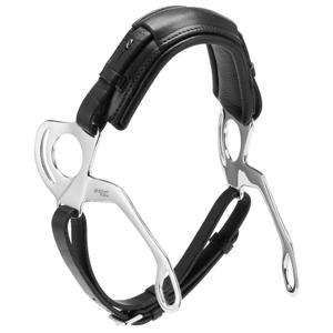 124-12494-0-noir-mors-hackamore-pour-cheval-stubben-noir-195x85-mm