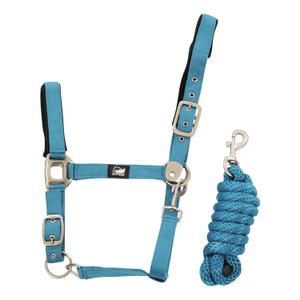 ca00039a-turquoise-ensemble-licol-en-nylon-et-longe-tresse-pour-cheval-supreme-turquoise