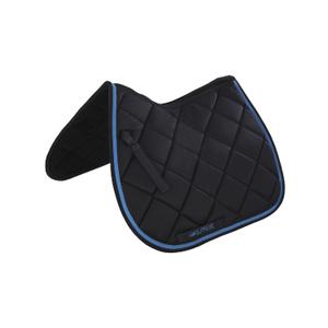 suh00001-navy-royal-tapis-de-selle-de-saut-matelasse-pour-cheval-supreme-black-tu
