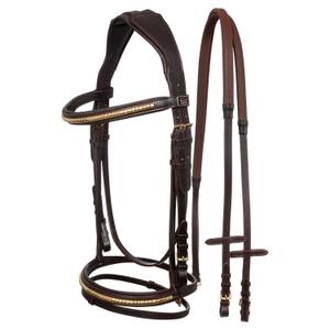 suh01030-darkbrown-bridons-equitation-anatomique-pour-cheval-en-caoutchouc-supreme-dark-brown