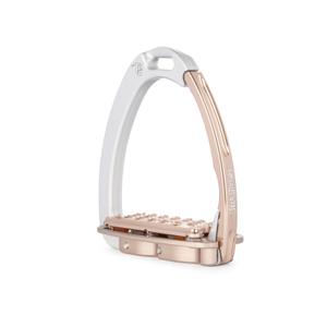 tsv-plus-esrosegold-etriers-de-securite-d-equitation-tech-stirrups-venice-plus-evo-silver-rosegold-tu