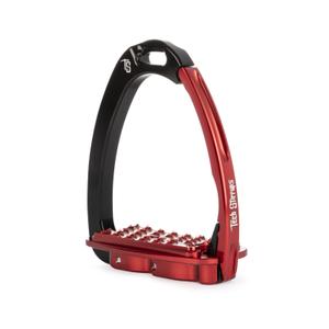 tsvsebred-etriers-de-securite-d-equitation-tech-stirrups-venice-sloped-evo-black-red-tu