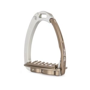 tsvsesbrown-etriers-de-securite-d-equitation-tech-stirrups-venice-sloped-evo-silver-brown-tu