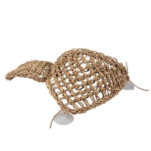 236-461983-objet-decoratif-relaxeur-triangulaire-reptile-terra-della-beige-40x22-5x4-cm