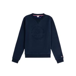 th14whoo793-004-sweatshirt-equitation-femme-tommy-hilfiger-equestrian-illinois-graphik-desert-sky