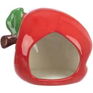 61368-abri-pour-rongeurs-en-ceramique-pomme-trixie-rouge-tu