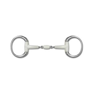 6202312-mors-olive-pour-cheval-avec-rouleau-happy-mouth-contour-argente