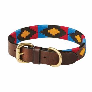 1001699011-collier-pour-chien-en-cuir-weatherbeeta-polo-cowdray-brown-pink-blue-yellow