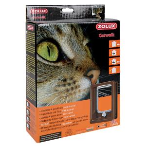 401072mar-chatiere-4-position-avec-tunnel-zolux-catwalk-marron-tu