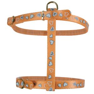 438382or-harnais-reglable-pour-chat-zolux-coeur-reflectif-orange-tu
