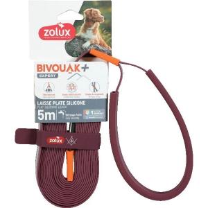 466796rge-laisse-pour-chien-plate-silicone-zolux-bivouak-rouge