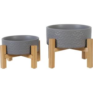 475342gri-ecuelle-gres-solo-pour-chien-zolux-keramo-grey-700-ml