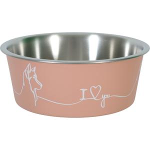 475497ros-ecuelle-antiderapante-pour-chiens-zolux-love-dog-pink-750-ml