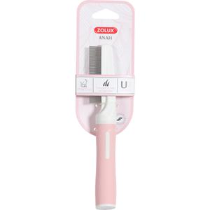 550014-peigne-a-puces-pour-chat-zolux-anah-rose-blanc-tu